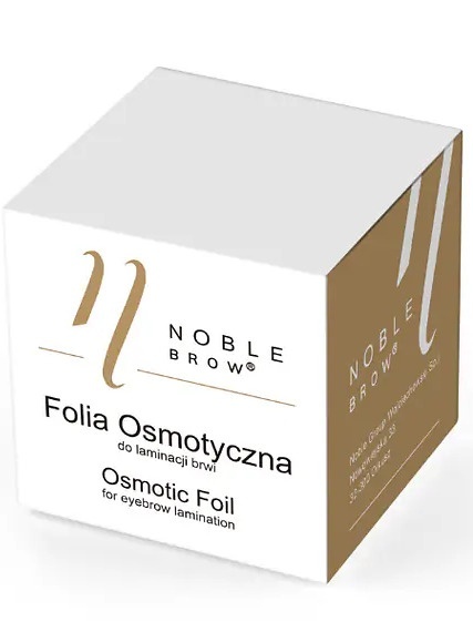 Folia osmotyczna do laminacji brwi Noble Brow