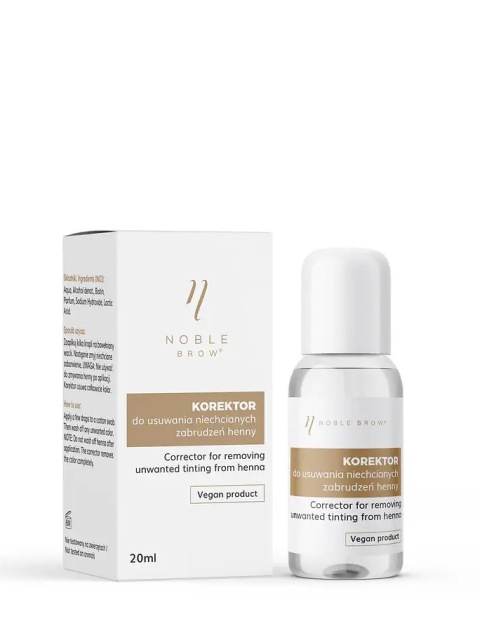 Korektor do usuwania zabrudzeń henny pudrowej