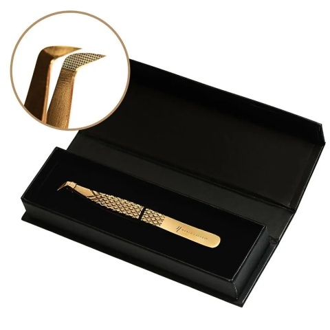 Pęseta do rzęs GOLD PRO 2