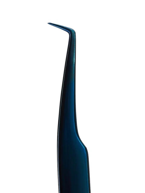 Pęseta szafirowa L + Etui