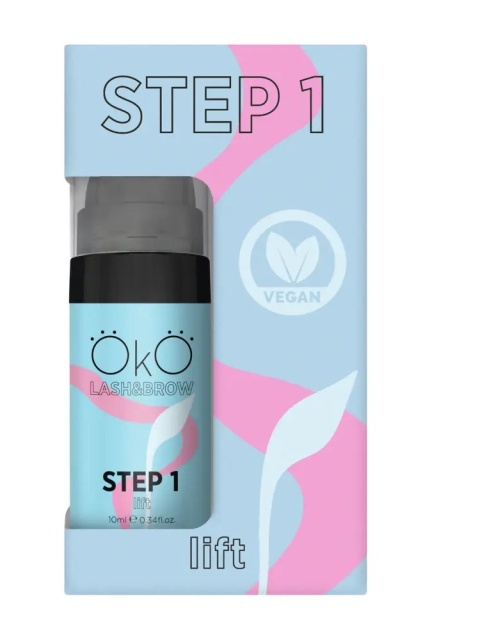 Preparat OKO do laminowania rzęs i brwi STEP 1 LIFT, 10 ml