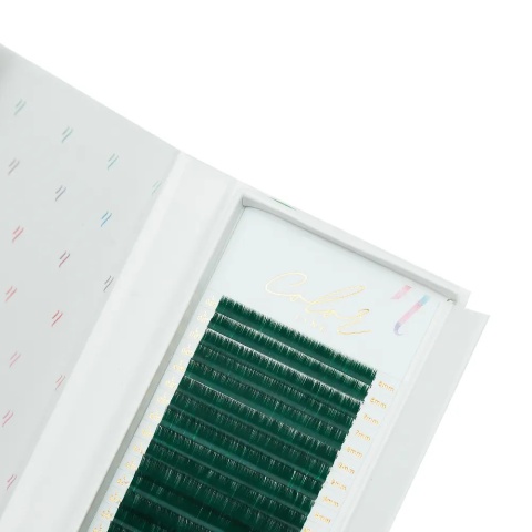 Rzęsy Color Line GREEN