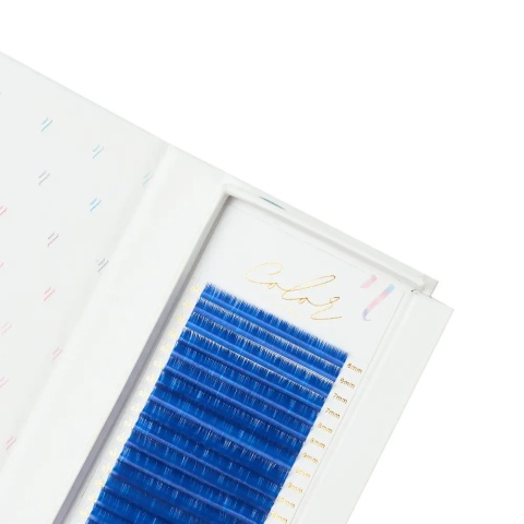 Rzęsy Color Line BLUE